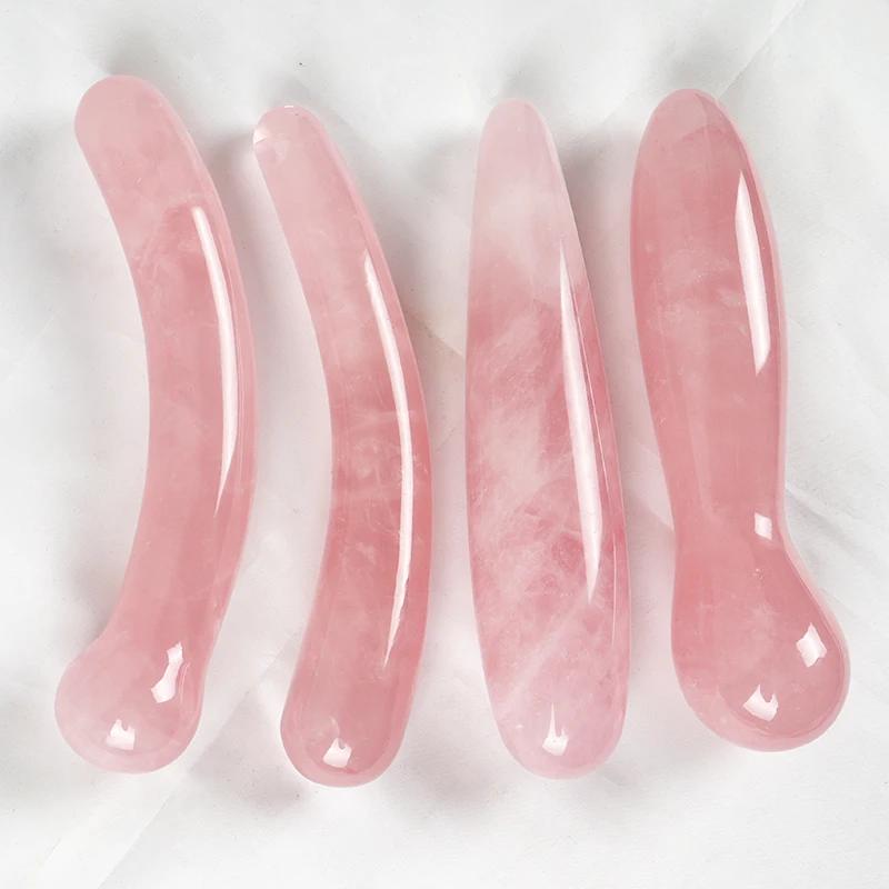 Good Quality Natural Rose Quartz Yoni Wands Stone Crafts Pleasure Stic Body Massage Stick Hand Wood Magic Stone Ornament Gifts
Good Quality Natural Rose Quartz Yoni Wands Stone Crafts Pleasure Stic Body Massage Stick Hand Wood Magic Stone Ornament Gifts