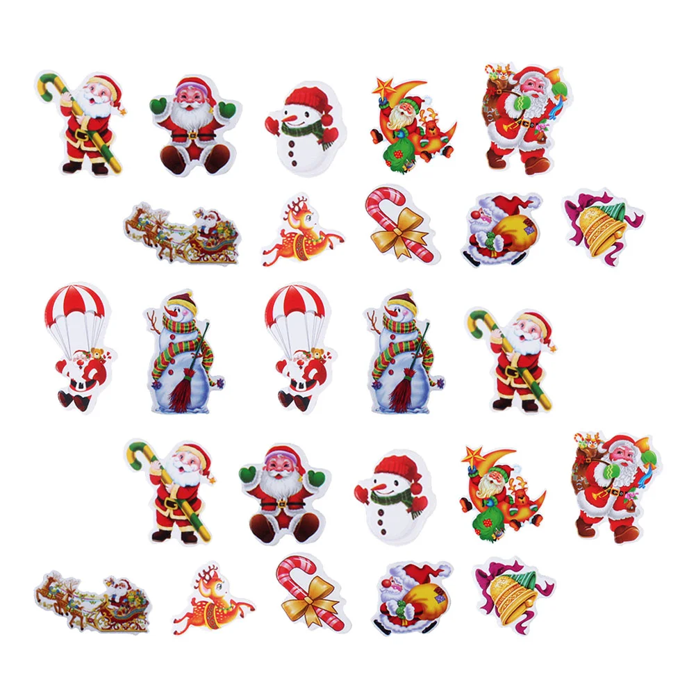 30 Sheets Christmas Cartoon Stickers Window Adorable Stereoscopic Decal Decorative Bubble Wall Decoration Pvc Child Bedroom
30 Sheets Christmas Cartoon Stickers Window Adorable Stereoscopic Decal Decorative Bubble Wall Decoration Pvc Child Bedroom