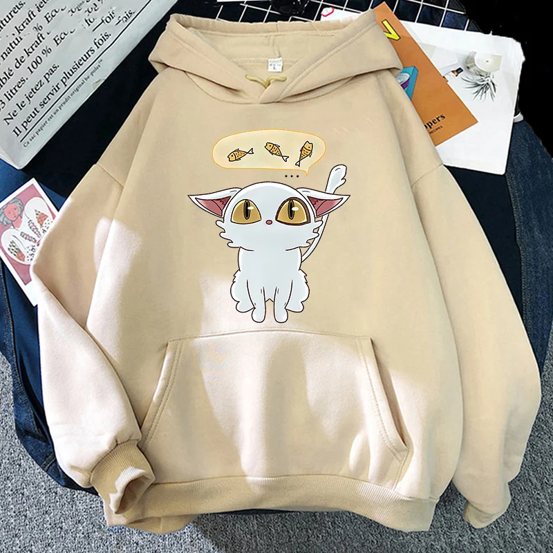 Suzume No Tojimari Daijin White Cat Cartoon Hoodie Women Kawaii/Cute Neko Suki Manga Graphic Clothing Fleece Autumn/Winter LOOSE
Suzume No Tojimari Daijin White Cat Cartoon Hoodie Women Kawaii/Cute Neko Suki Manga Graphic Clothing Fleece Autumn/Winter LOOSE