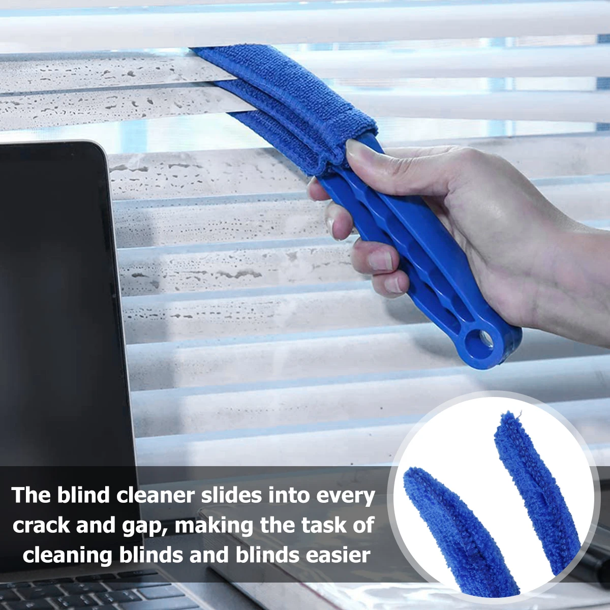 L Venetian Window Microfibre Brush 2pcs Washable Venetian Blind Cleaner Set with 3 Pronged Wet Dry Removable Window Blind
L Venetian Window Microfibre Brush 2pcs Washable Venetian Blind Cleaner Set with 3 Pronged Wet Dry Removable Window Blind