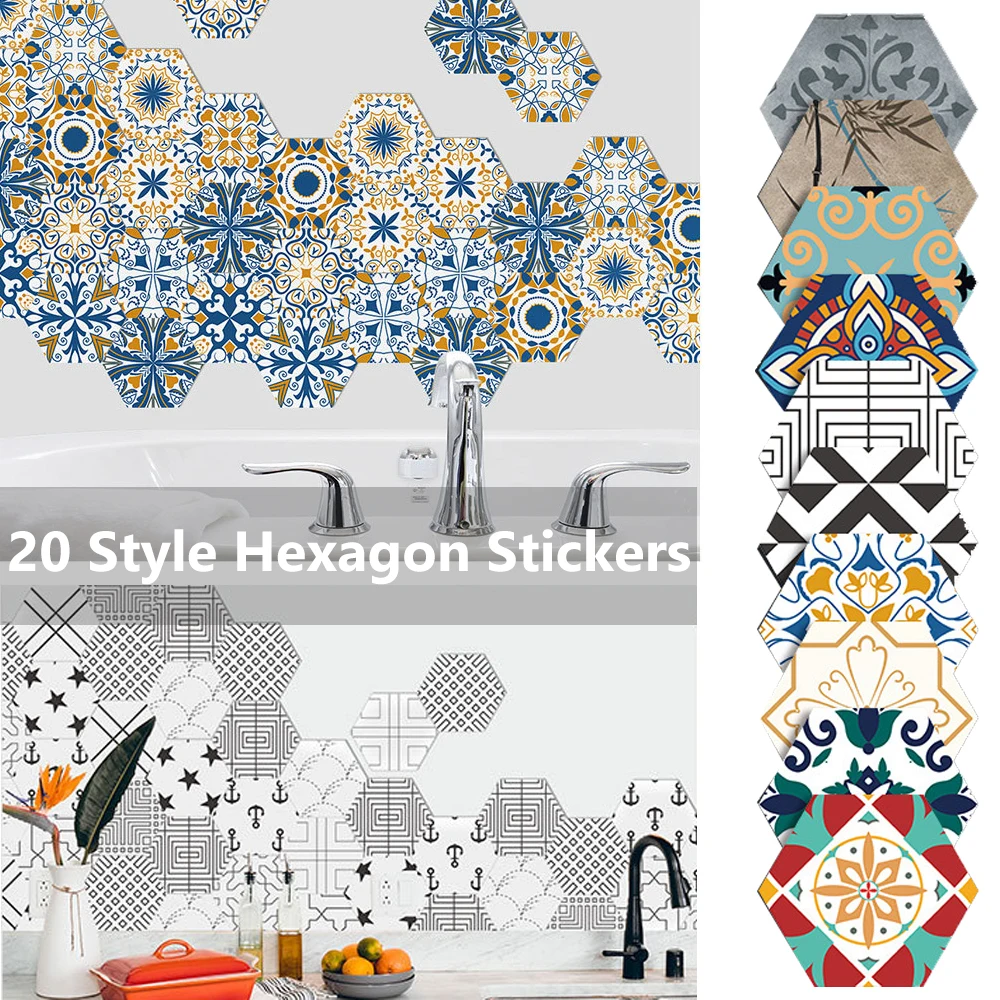 10pcs/Set Hexagon Floor Stickers Stitching Peel and Stick on Tiles Wall Sticker for Kitchen Bathroom Anti-slip Decor Art Mural
10pcs/Set Hexagon Floor Stickers Stitching Peel and Stick on Tiles Wall Sticker for Kitchen Bathroom Anti-slip Decor Art Mural