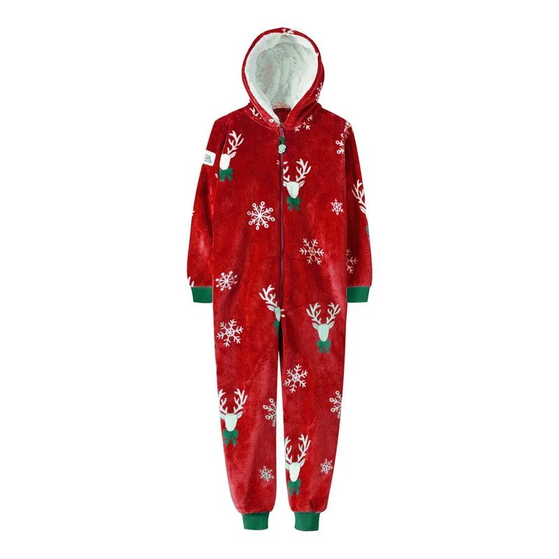 Christmas Family Pajamas One Piece Parent-Child Printed Long Sleeved Pants Sleepwear Home Wear Christmas Jumpsuits
Christmas Family Pajamas One Piece Parent-Child Printed Long Sleeved Pants Sleepwear Home Wear Christmas Jumpsuits