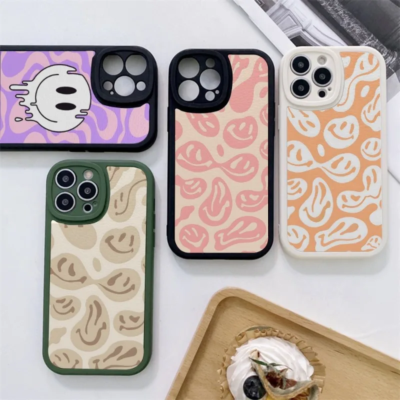 Милый Забавный чехол для телефона с рисунком смайлика в стиле Триппи для IPhone 11 14 12 13 Pro Max Mini Xs X Xr 7 8 Plus SE2020, кожаный чехол
Милый Забавный чехол для телефона с рисунком смайлика в стиле Триппи для IPhone 11 14 12 13 Pro Max Mini Xs X Xr 7 8 Plus SE2020, кожаный чехол