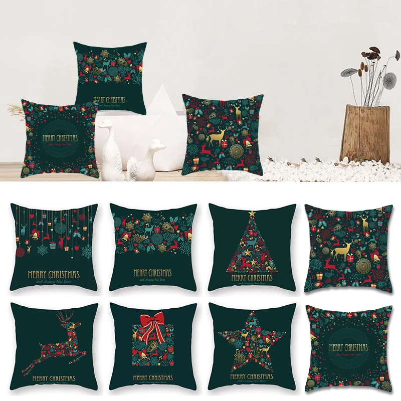 Christmas Deer Print Sofa Cushion Pillowcase Home Decor Christmas Cushion Cover Square Pillowcase
Christmas Deer Print Sofa Cushion Pillowcase Home Decor Christmas Cushion Cover Square Pillowcase