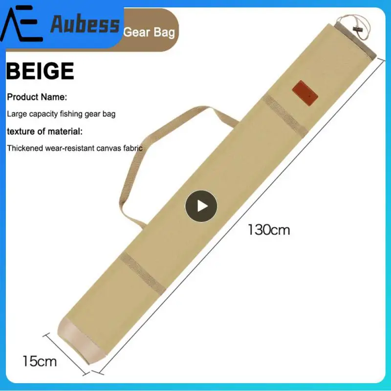 Fishing Umbrella Bag Portable Canvas Rod Bag Durable Spring Lock Fish Bag Fishing Gear Accessories Fish Rod Storage Firm
Fishing Umbrella Bag Portable Canvas Rod Bag Durable Spring Lock Fish Bag Fishing Gear Accessories Fish Rod Storage Firm