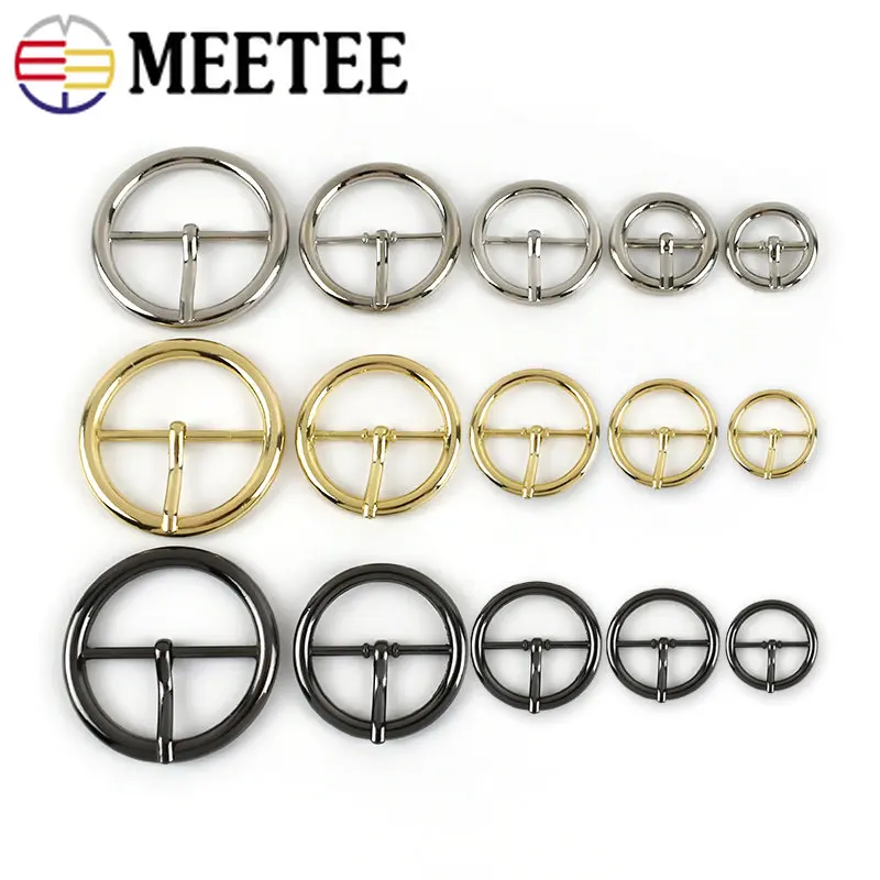 5/10Pcs 15-38mm Round Metal Pin Buckle Bag Strap Adjuster Clasp Garment Coat Belt Shoes Hook DIY Sewing Hardware Accessories
5/10Pcs 15-38mm Round Metal Pin Buckle Bag Strap Adjuster Clasp Garment Coat Belt Shoes Hook DIY Sewing Hardware Accessories