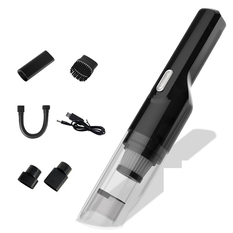 Handheld Vacuum, 120W 9000PA High-Power Cordless Rechargeable Vacuum Cleaner, Wet And Dry Suitable For Home Car Office
Handheld Vacuum, 120W 9000PA High-Power Cordless Rechargeable Vacuum Cleaner, Wet And Dry Suitable For Home Car Office