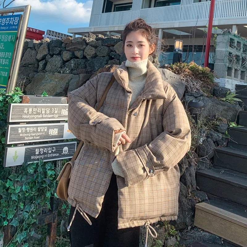 Women's Cotton Winter Clothes, Thick Jacket, Loose Cut, Korean New Style, 2022
Women's Cotton Winter Clothes, Thick Jacket, Loose Cut, Korean New Style, 2022