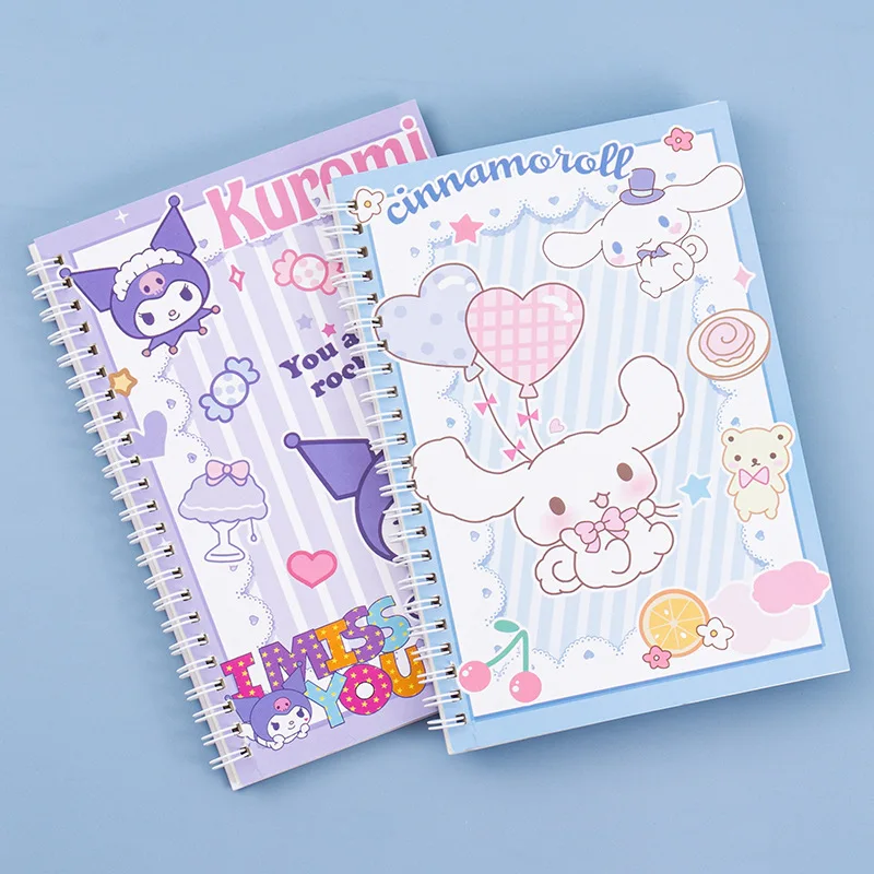 New Sanrio Cute Cartoon Coil Book Cinnamoroll My Melody Kuromi Student Horizontal Pink Diary Book Friend Gift Kawaii Thick Book
New Sanrio Cute Cartoon Coil Book Cinnamoroll My Melody Kuromi Student Horizontal Pink Diary Book Friend Gift Kawaii Thick Book