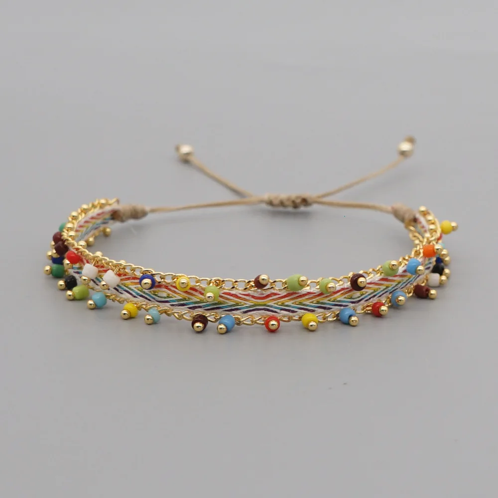 Women Bracelet Boho Jewelry Braided Bracelets Handmade Weave Trendy Pulsera Mujer Moda Bohemian Bangles Wholesale 2022 Wholesale
Women Bracelet Boho Jewelry Braided Bracelets Handmade Weave Trendy Pulsera Mujer Moda Bohemian Bangles Wholesale 2022 Wholesale