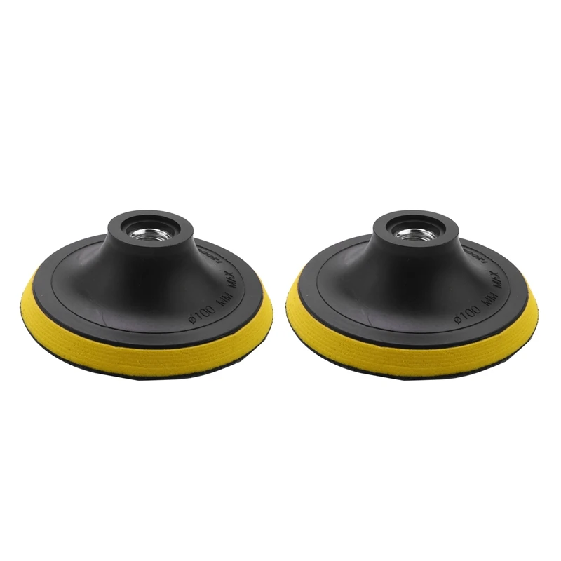 2X Polishing Pad Backing Pad Sanding Pad Pads M14 For Polishing Machine New K1 Thread Diameter: 100MM
2X Polishing Pad Backing Pad Sanding Pad Pads M14 For Polishing Machine New K1 Thread Diameter: 100MM