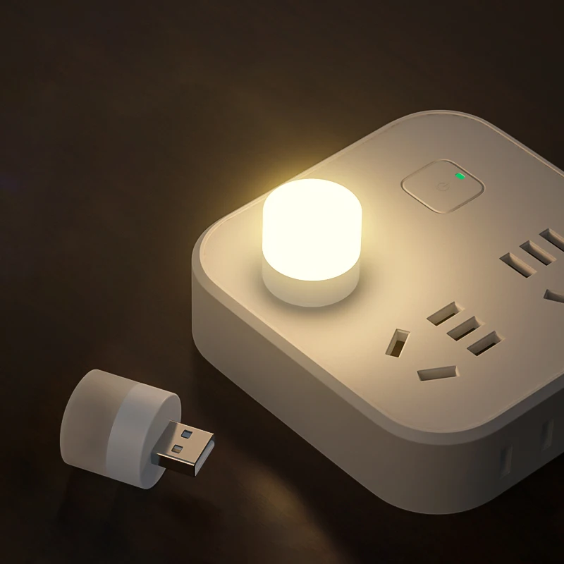 USB Night Light Simple Mini LED Night Light USB Plug Light Mobile Power Charging Eye Protection Reading Small Round Night Light
USB Night Light Simple Mini LED Night Light USB Plug Light Mobile Power Charging Eye Protection Reading Small Round Night Light