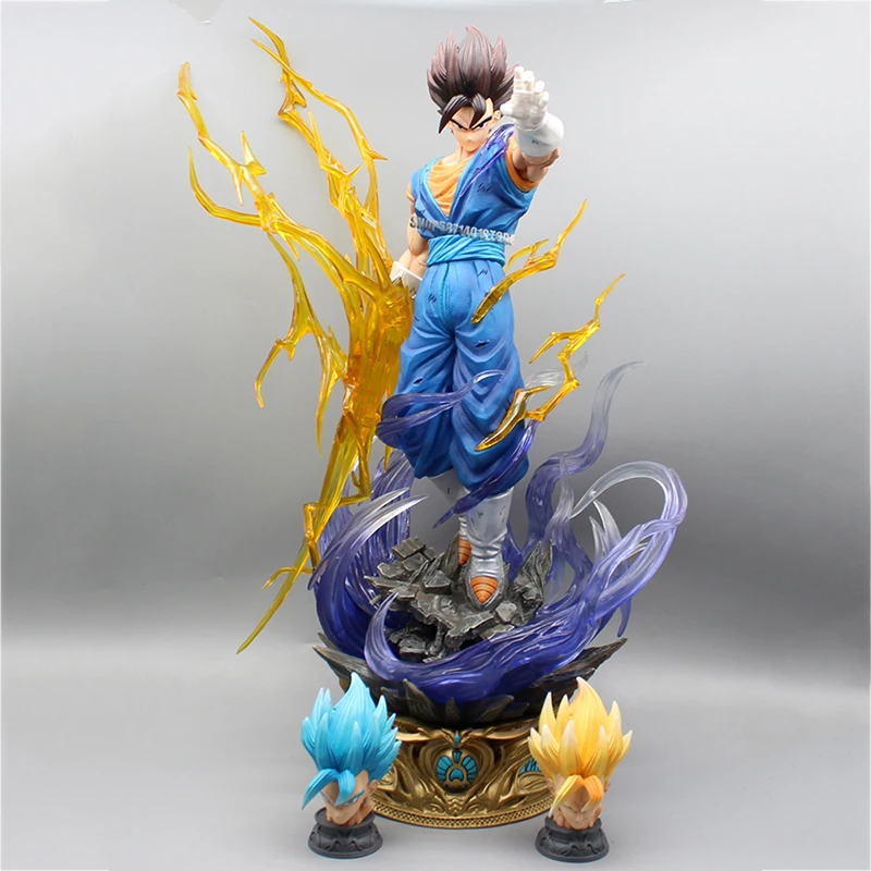 58cm Dragon Ball Z Figure GK Super Saiyan Three Head Vegetto Action Figure PVC Anime Model Statue Collection Toys Gifts
58cm Dragon Ball Z Figure GK Super Saiyan Three Head Vegetto Action Figure PVC Anime Model Statue Collection Toys Gifts