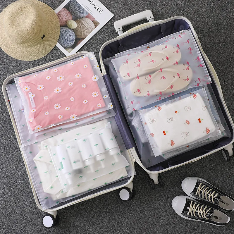 5pcs Transparent Storage Bags Travel Clothes Shoes Bag Portable Luggage Organizer Cosmetic Make Up Pouch Ziplock Packing Bags
5pcs Transparent Storage Bags Travel Clothes Shoes Bag Portable Luggage Organizer Cosmetic Make Up Pouch Ziplock Packing Bags