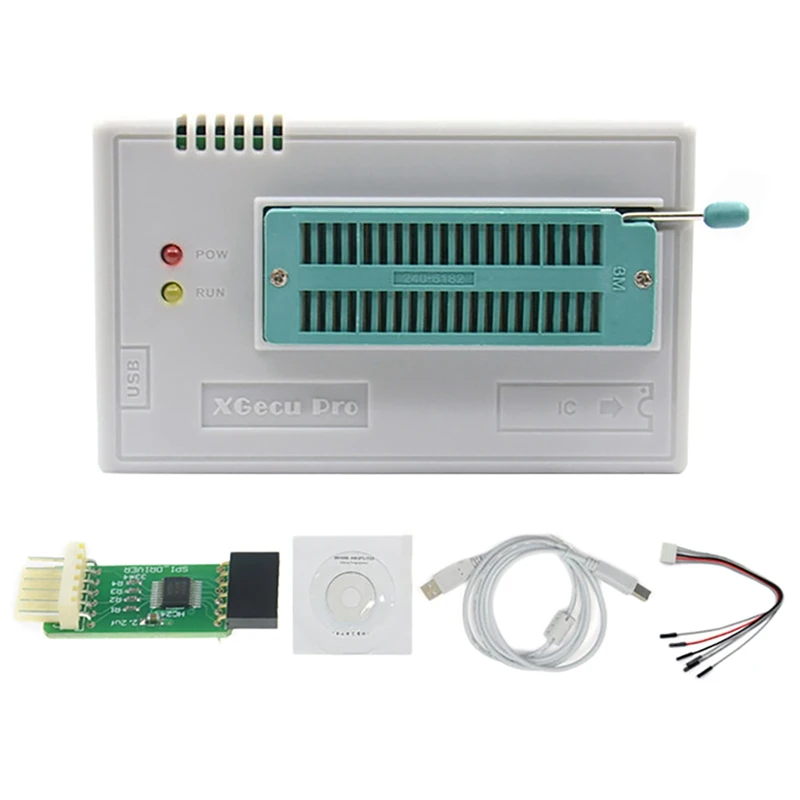TL866II Plus USB EEPROM Flash BIOS Programmer Automotive NAND Burn+SPI Driver For ATMEL AVR ATMEGA AT90 PIC GAL SRAM
TL866II Plus USB EEPROM Flash BIOS Programmer Automotive NAND Burn+SPI Driver For ATMEL AVR ATMEGA AT90 PIC GAL SRAM
