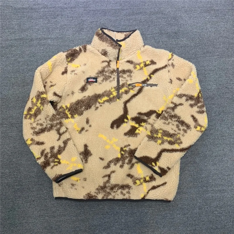 Quality Travis Scott High Cactus Trails Jackboys Jacket Men 1:1 Embroidered Lamb Cashmere Camouflage Women Coat Zip-Up Jackets
Quality Travis Scott High Cactus Trails Jackboys Jacket Men 1:1 Embroidered Lamb Cashmere Camouflage Women Coat Zip-Up Jackets