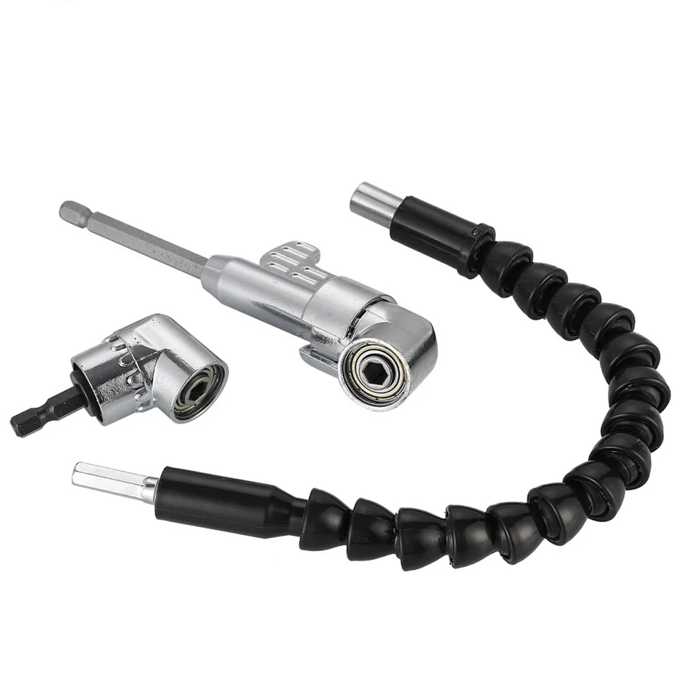 3Pcs/set Right Angle Drill Flexible Shaft Bits 105 Degrees 1/4 Hex Extension Screwdriver Bit Holder Adaptor Tools Screw Driver
3Pcs/set Right Angle Drill Flexible Shaft Bits 105 Degrees 1/4 Hex Extension Screwdriver Bit Holder Adaptor Tools Screw Driver