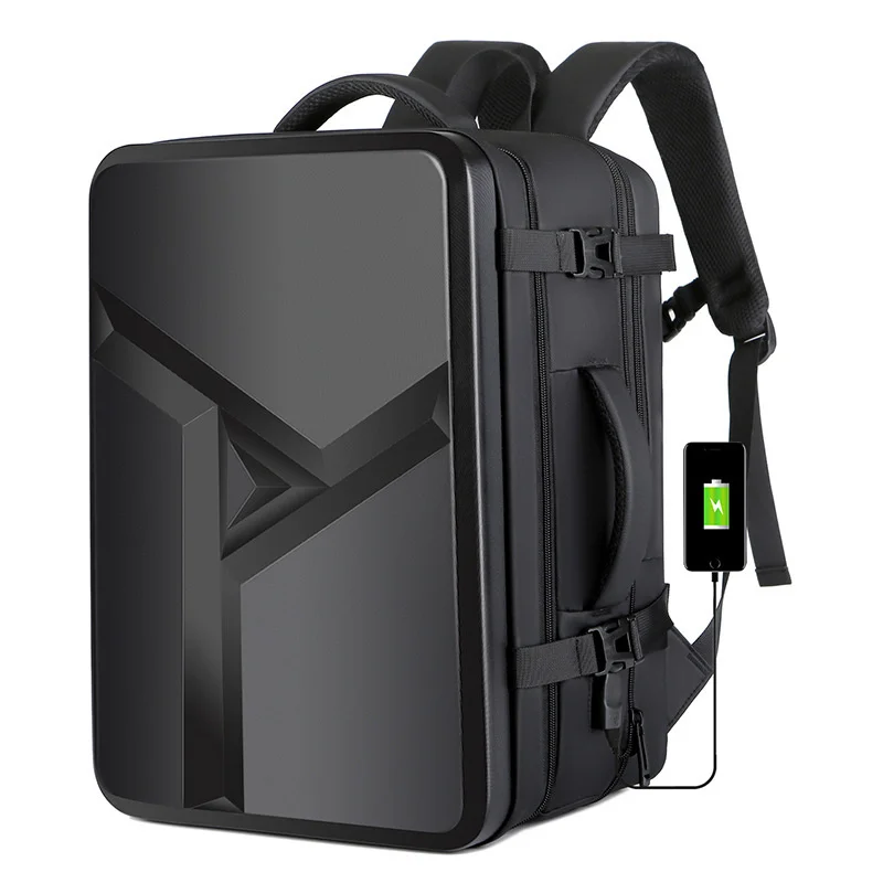 Trend of Large-capacity Hard Shell Men USB Business Expansion Backpack Computer Bag Large-capacity Travel Bag Backpack
Trend of Large-capacity Hard Shell Men USB Business Expansion Backpack Computer Bag Large-capacity Travel Bag Backpack