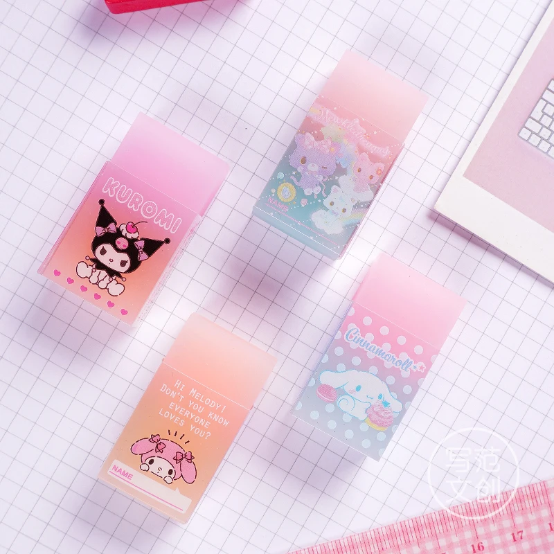 Милый мультяшный Sanrioed Kuromi Mymelody Cinnamorol ограниченный Детский обучающий креативный ластик канцелярские принадлежности подарок
Милый мультяшный Sanrioed Kuromi Mymelody Cinnamorol ограниченный Детский обучающий креативный ластик канцелярские принадлежности подарок