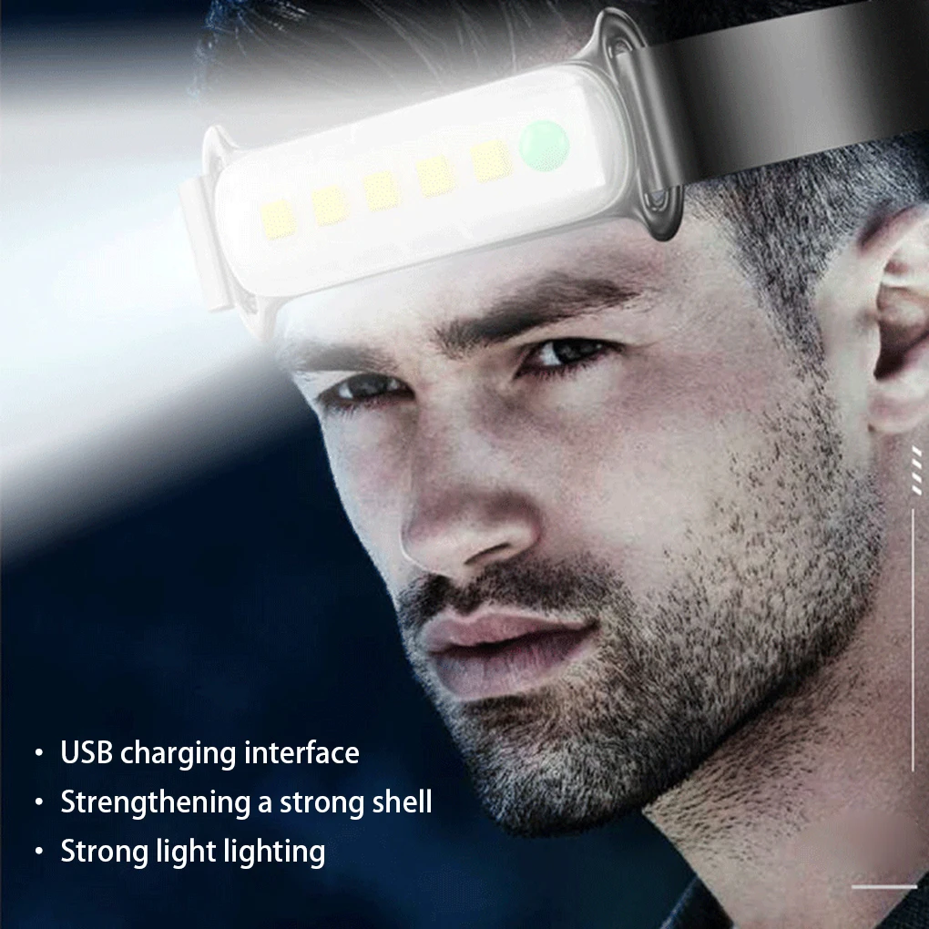 Rechargeable Headlamp Portable IP44 Waterproof Headlight Head Night Lamp Outdoor Lighting Tool for Hiking Cycling Fishing
Rechargeable Headlamp Portable IP44 Waterproof Headlight Head Night Lamp Outdoor Lighting Tool for Hiking Cycling Fishing