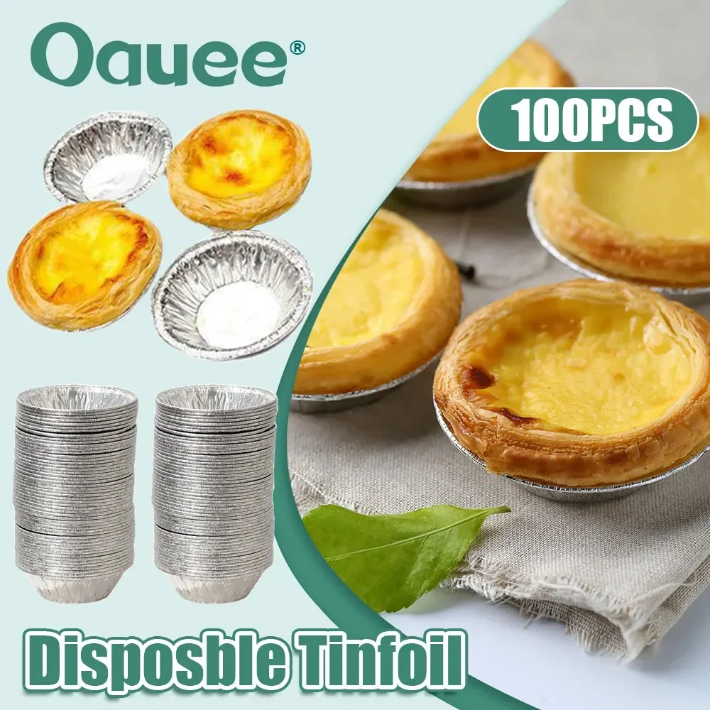 50/100Pcs Reusable Aluminum Foil Baking Cups Egg Tart Pan Cupcake Case Tar Cake Mold Bakewares with Tin Barbecue Seasoning Cup
50/100Pcs Reusable Aluminum Foil Baking Cups Egg Tart Pan Cupcake Case Tar Cake Mold Bakewares with Tin Barbecue Seasoning Cup