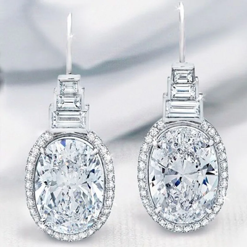 Pagoda Decorative Claw Set Zircon Earrings New Personality Water Drop Long Face Thin Earrings Women's High Quality Jewelry
Pagoda Decorative Claw Set Zircon Earrings New Personality Water Drop Long Face Thin Earrings Women's High Quality Jewelry