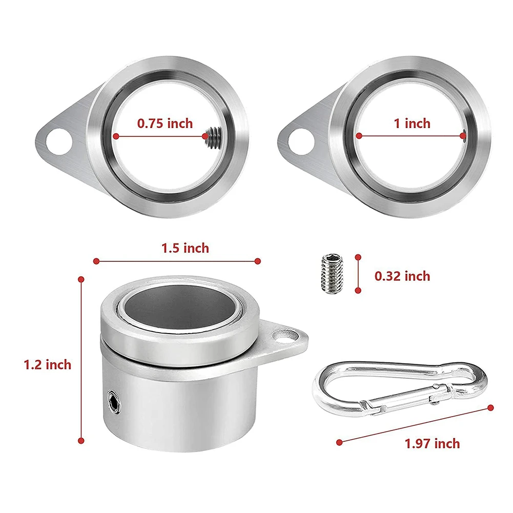 Flagpole Rotary Ring Repair Parts Carabiners Rotating Anti-tangle Ring With Climbing Button Flagpole Accessories
Flagpole Rotary Ring Repair Parts Carabiners Rotating Anti-tangle Ring With Climbing Button Flagpole Accessories