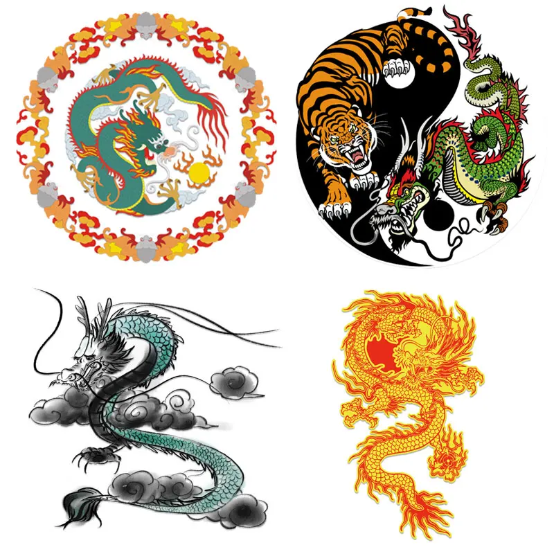 2022 New Art Dragon Patch Iron-on Transfers for Clothing Thermoadhesive Patches Stickers on Clothes Diy Men's T-shirt Appliques
2022 New Art Dragon Patch Iron-on Transfers for Clothing Thermoadhesive Patches Stickers on Clothes Diy Men's T-shirt Appliques