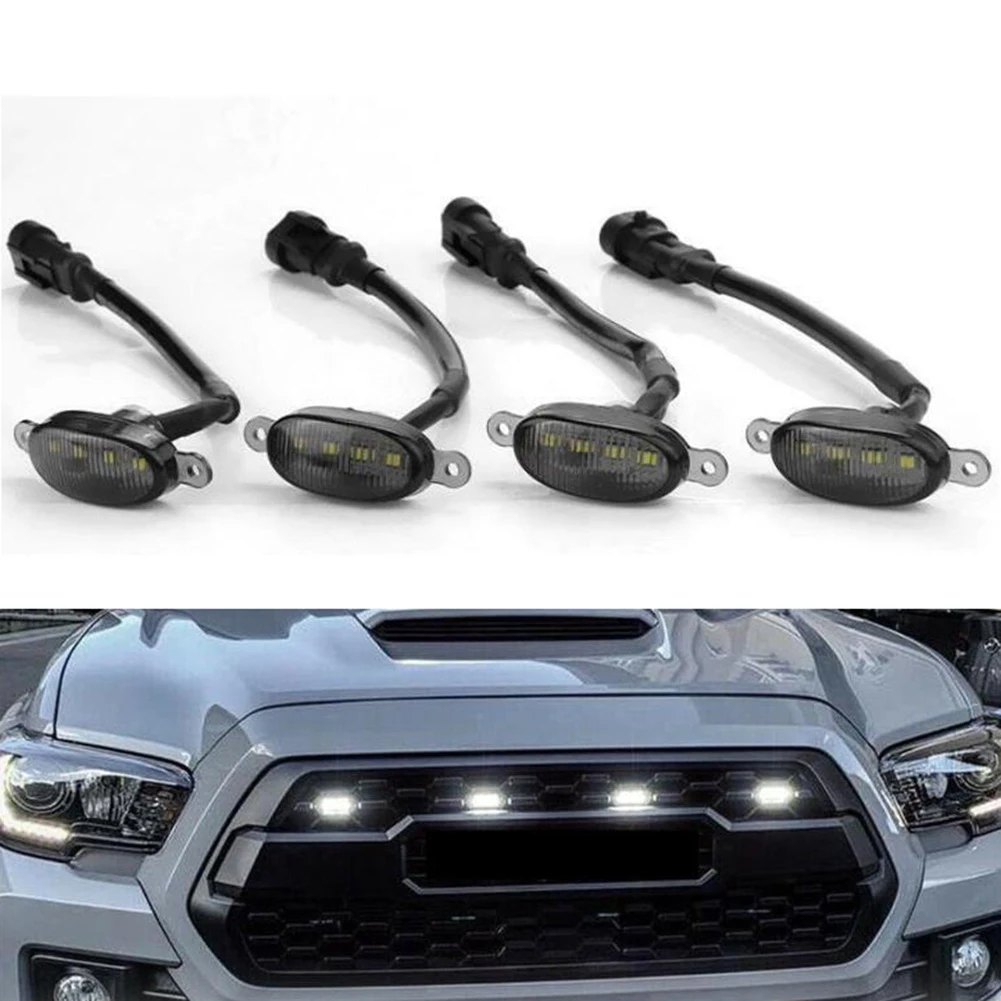 4pcs Car Light Line Group For Jeep Grand Cherokee 2003-2021 Front Grille LED Lights Auto Accessories Smoked Shell White Lights
4pcs Car Light Line Group For Jeep Grand Cherokee 2003-2021 Front Grille LED Lights Auto Accessories Smoked Shell White Lights
