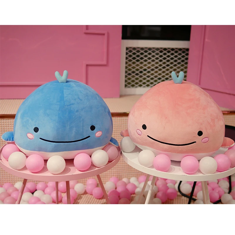 

15CM Down Cotton Whale Plush Toy Super Soft Dolphin Pillow Stuffed Toys High Quality Aquatic Creatures Cute Birthday Gift
