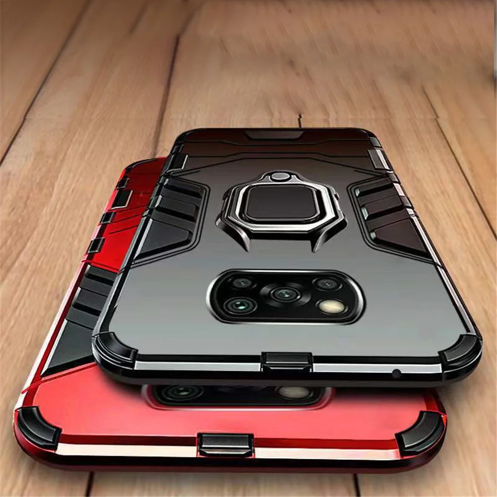 POCO X3 Pro Shockproof Armor Case for Xiaomi POCO X3 NFC F2 Pro M2 M3 F3 Ring Stand Phone Cover for POCO X3 Pro pocophone F1
POCO X3 Pro Shockproof Armor Case for Xiaomi POCO X3 NFC F2 Pro M2 M3 F3 Ring Stand Phone Cover for POCO X3 Pro pocophone F1