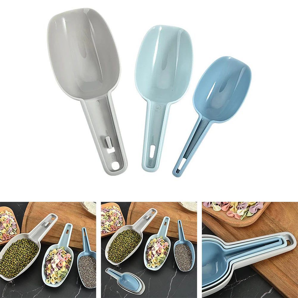 3PCS Kitchen Plastic Shovel Household Ice Sugar Scoop Set Wedding Buffet Party Bar Sweet Candy Food Scoop Flour Food Beans Scoop
3PCS Kitchen Plastic Shovel Household Ice Sugar Scoop Set Wedding Buffet Party Bar Sweet Candy Food Scoop Flour Food Beans Scoop