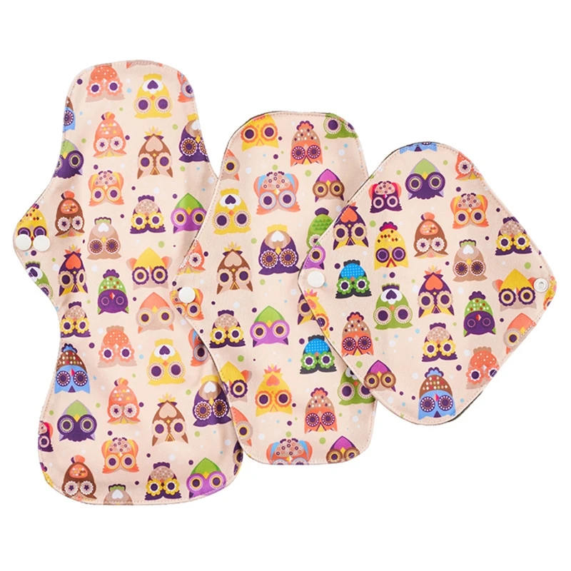 3Pcs Cloth Sanitary Pads Reusable Napkins 3 Sizes Menstrual Pads for Heavy Flow Night Use Bamboo Charcoal Washable
3Pcs Cloth Sanitary Pads Reusable Napkins 3 Sizes Menstrual Pads for Heavy Flow Night Use Bamboo Charcoal Washable