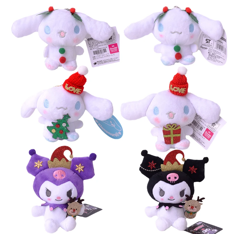 Kawaii Sanriod аниме хобби Kuromi Cinnamoroll Рождественская коллекция подвеска Плюшевая Кукла сумка кукла подвеска
Kawaii Sanriod аниме хобби Kuromi Cinnamoroll Рождественская коллекция подвеска Плюшевая Кукла сумка кукла подвеска