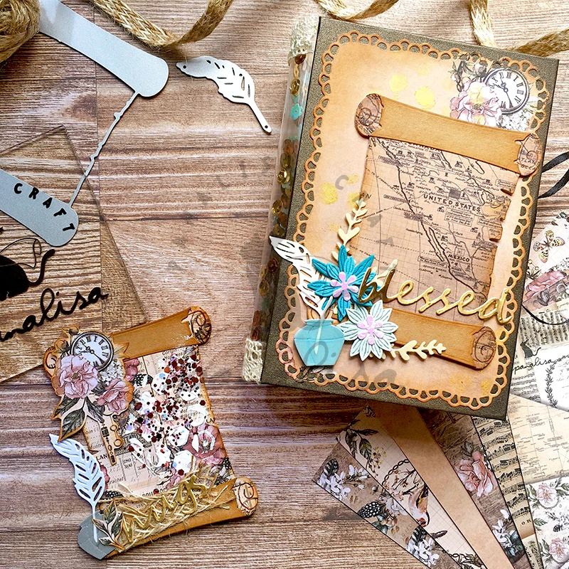 Panalisacraft Book Scroll Die Metal Cutting Dies Stencils DIY Scrapbooking/album Decorative Embossing DIY Paper Cards
Panalisacraft Book Scroll Die Metal Cutting Dies Stencils DIY Scrapbooking/album Decorative Embossing DIY Paper Cards