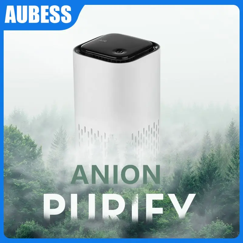 USB Portable Mini Air Purifier Anion Sterilization Remove Formaldehyde Odor Purification For Car Household Office
USB Portable Mini Air Purifier Anion Sterilization Remove Formaldehyde Odor Purification For Car Household Office