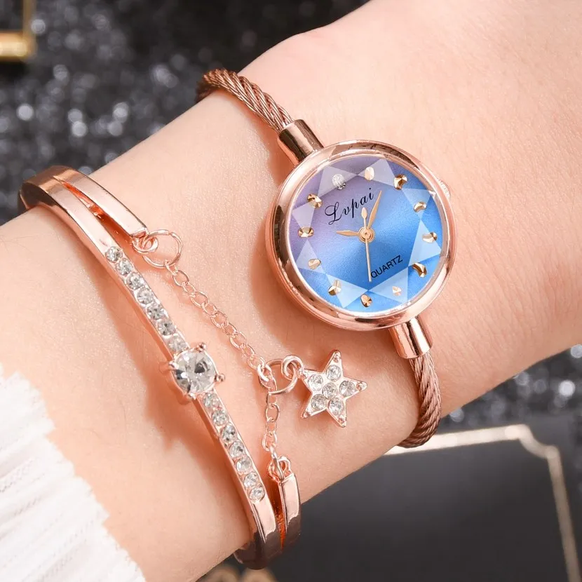 Lvpai Brand Luxury Ladies Bracelet Watch Bracelet Fashion Dress Watch Ladies Rose Gold Quartz Clock Watch Zegarek Damski
Lvpai Brand Luxury Ladies Bracelet Watch Bracelet Fashion Dress Watch Ladies Rose Gold Quartz Clock Watch Zegarek Damski