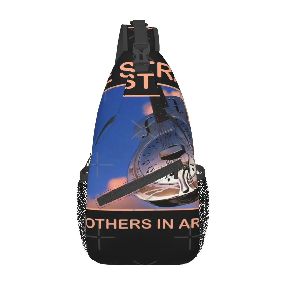 Нагрудная сумка для гитары с надписью «Brothers In Arms»
Нагрудная сумка для гитары с надписью «Brothers In Arms»