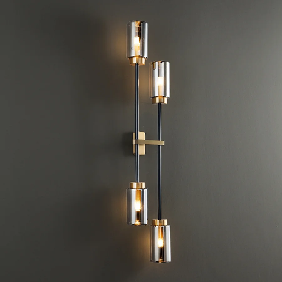 IWP Copper Gold Wall Light LED Glass Minimalist Sconce Living Room Bedroom Aisle Creative Ambient Light Hotel Decor Wall Light
IWP Copper Gold Wall Light LED Glass Minimalist Sconce Living Room Bedroom Aisle Creative Ambient Light Hotel Decor Wall Light