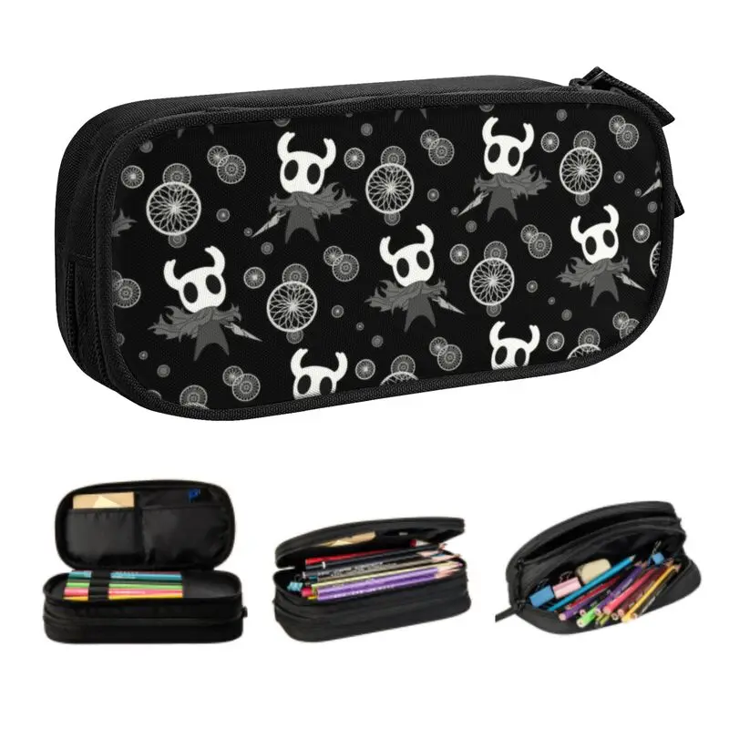Cute Hollow Knight Pattern Pencil Cases for Girls Boys Large Capacity Action Adventure Game Pencil Bag School Supplies
Cute Hollow Knight Pattern Pencil Cases for Girls Boys Large Capacity Action Adventure Game Pencil Bag School Supplies