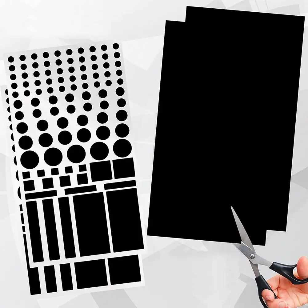 1pc PVC Black Light Dimming Stickers 8x4inch Light Blocking Stickers For Car Motorcycles Electronics Products
1pc PVC Black Light Dimming Stickers 8x4inch Light Blocking Stickers For Car Motorcycles Electronics Products
