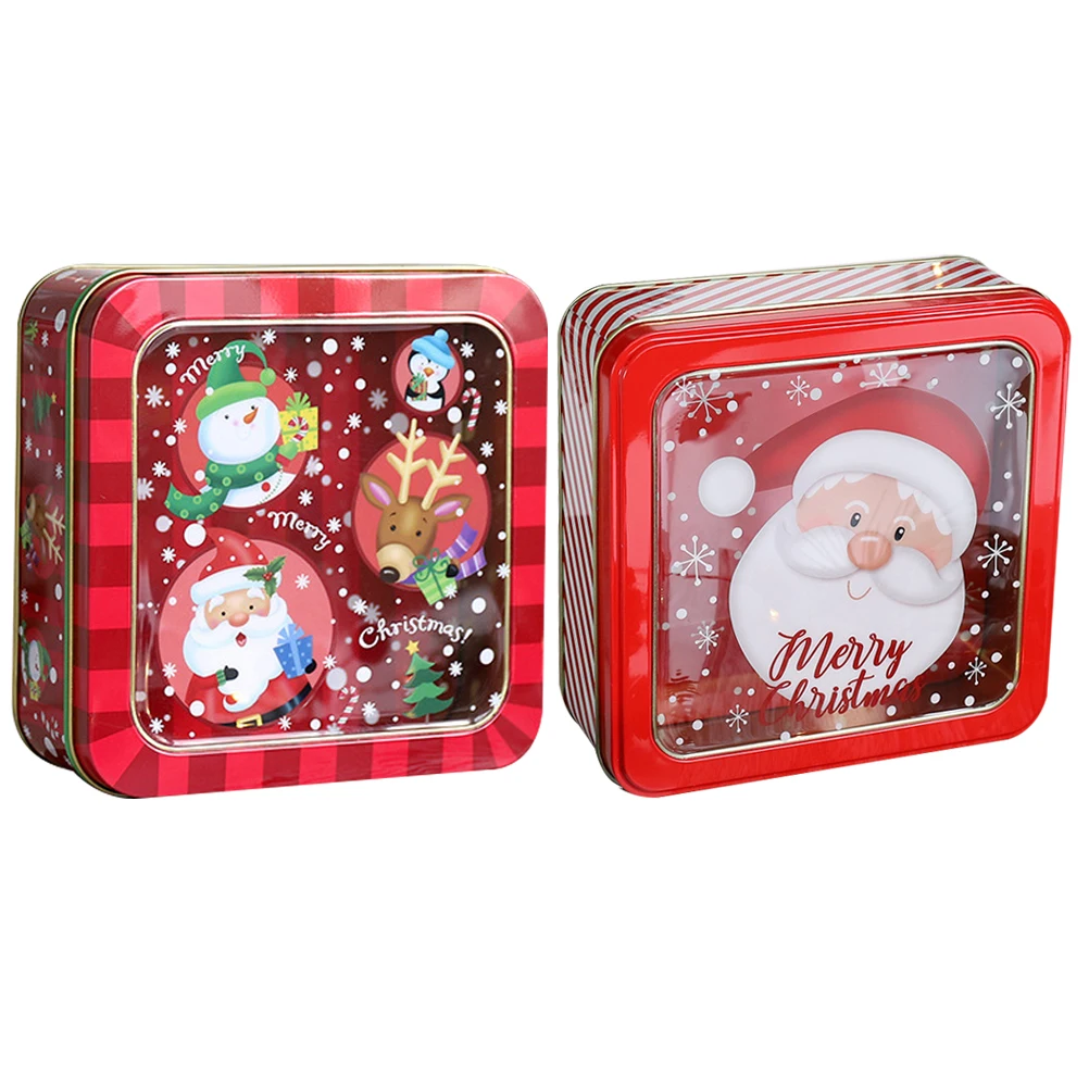 2pcs Adorable Xmas Cookie Box Sweets Box Packaging Box Candy Box Gift Box for Gift Christmas Party
2pcs Adorable Xmas Cookie Box Sweets Box Packaging Box Candy Box Gift Box for Gift Christmas Party
