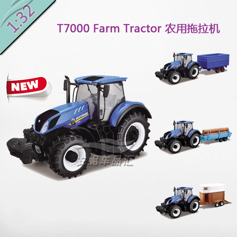 Bburago Diecast Alloy 1:32 New Holland T7000 Agricultural Tractor Model Adult Limited Classic Collection Display Souvenir Spot
Bburago Diecast Alloy 1:32 New Holland T7000 Agricultural Tractor Model Adult Limited Classic Collection Display Souvenir Spot