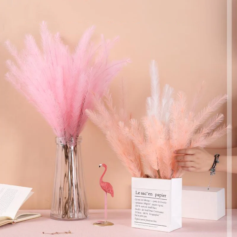 Artificial Flowers Pampas Grass Dried Flowers Home Decor Boho Wedding Decoration Natural Dried Flowers Bouquet Reed Grass
Artificial Flowers Pampas Grass Dried Flowers Home Decor Boho Wedding Decoration Natural Dried Flowers Bouquet Reed Grass