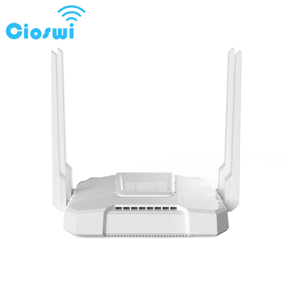 

Cioswi 4G Router 1200Mbps Wireless WiFi 4-Gigabit LAN with 4G LTE Modem Dual Band 2.4GHz 5.8GHz Sim Card Wifi Hotspot WE1326