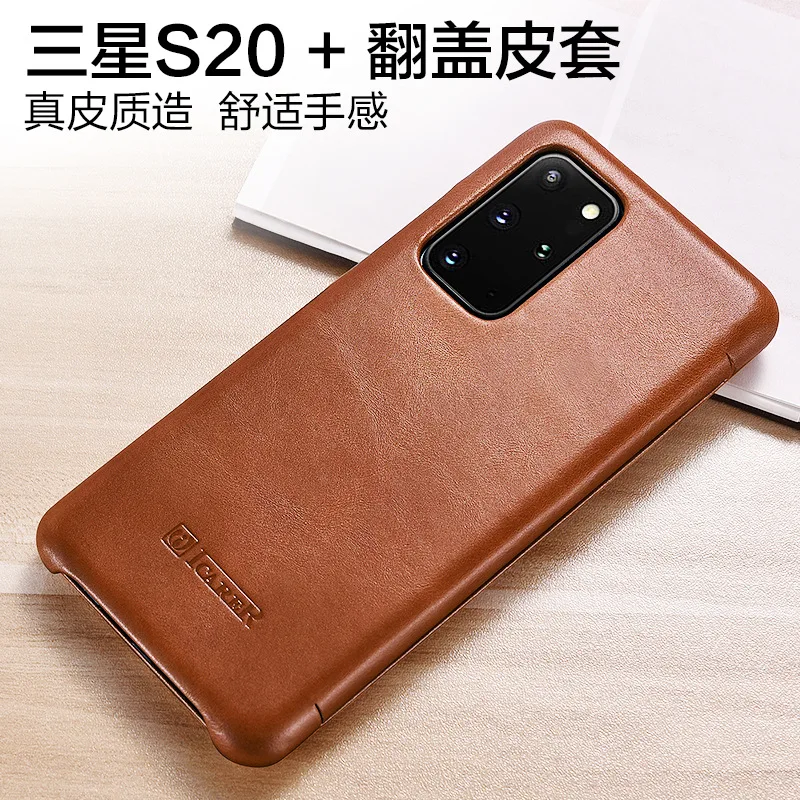 For S20 Ultra Curved Screen Retro Flip S10 Phone Case S20 Protective Case Real Leather Case Cover For Samsung S20Ultra S20Plus
For S20 Ultra Curved Screen Retro Flip S10 Phone Case S20 Protective Case Real Leather Case Cover For Samsung S20Ultra S20Plus
