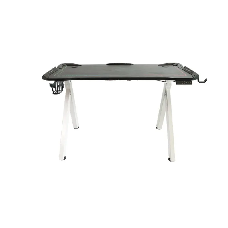 Game table Ergonomic e-sports style game table equipped with headphone hook USB game rack cup rack
Game table Ergonomic e-sports style game table equipped with headphone hook USB game rack cup rack