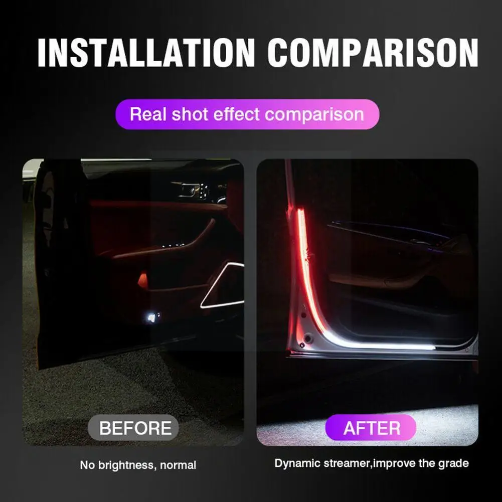 Car Door Decoration Welcome Light Strips Strobe Flashing 120Cm Led Auto Ambient Warning Led Opening Strip 12V Lamp Safety L Y2J0
Car Door Decoration Welcome Light Strips Strobe Flashing 120Cm Led Auto Ambient Warning Led Opening Strip 12V Lamp Safety L Y2J0
