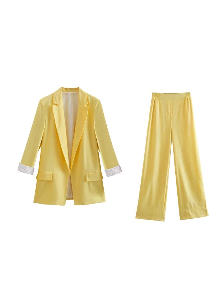 2022 Summer Women Pant Suits 2 piece sets Casual Linen Solid Loose Blazer Coats and Trousers Female Street Suit Clothing
2022 Summer Women Pant Suits 2 piece sets Casual Linen Solid Loose Blazer Coats and Trousers Female Street Suit Clothing
