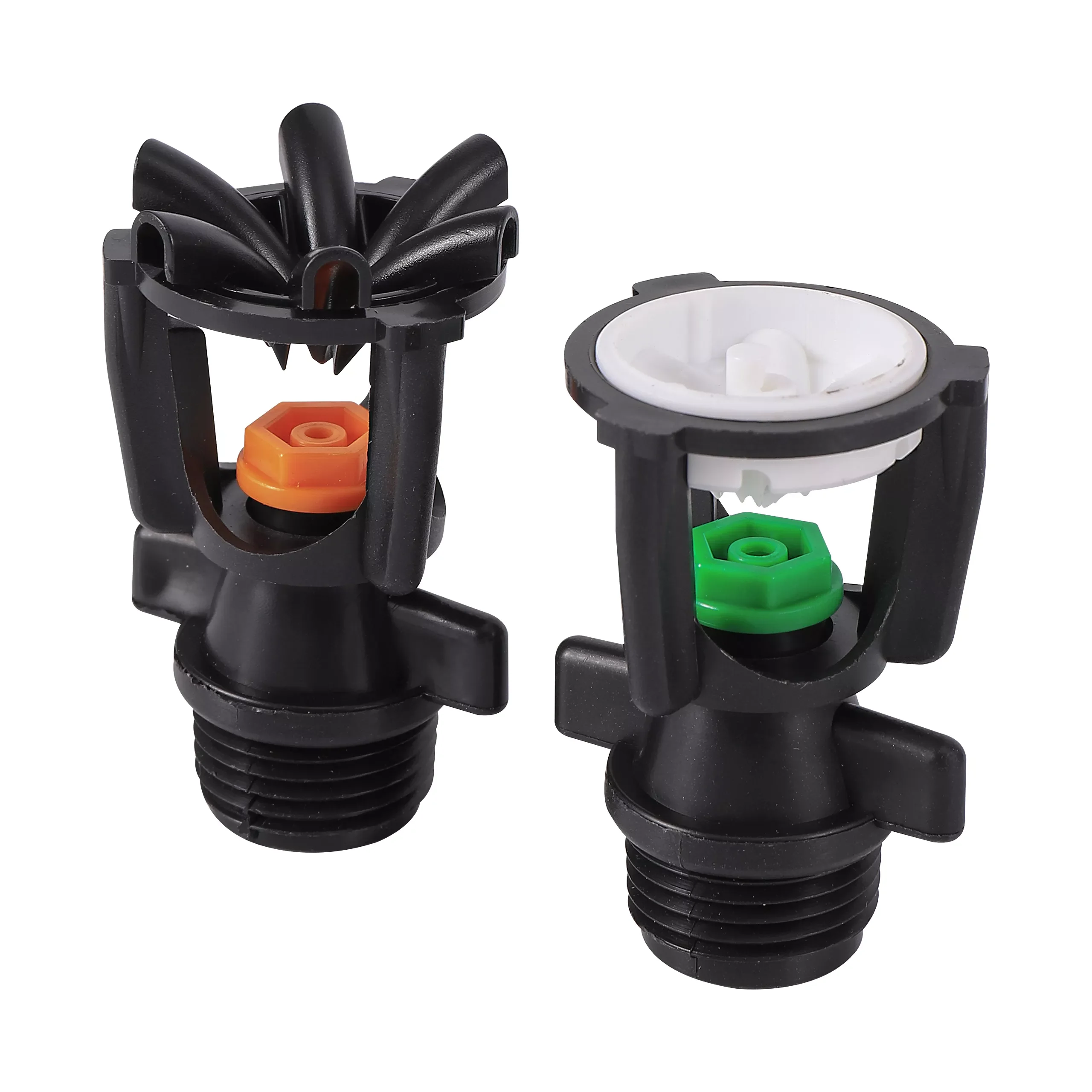 MaleThread Rotating Sprinklers Mini Wobbler Irrigation Water Spray Sprinkler Farm Lawn 360° Rotary Watering Nozzles
MaleThread Rotating Sprinklers Mini Wobbler Irrigation Water Spray Sprinkler Farm Lawn 360° Rotary Watering Nozzles